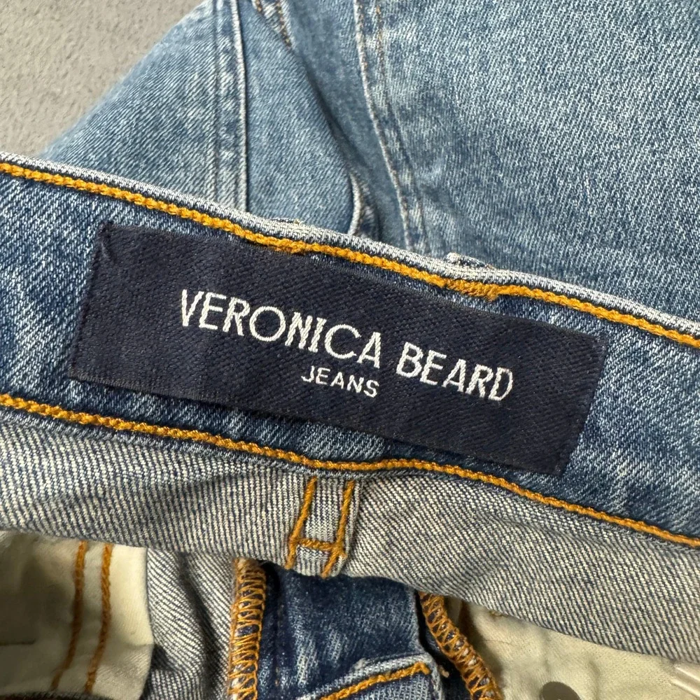 Veronica Beard Jeans Womens 25 Ryleigh Slim Straight Ankle Wanderer Dust Blue